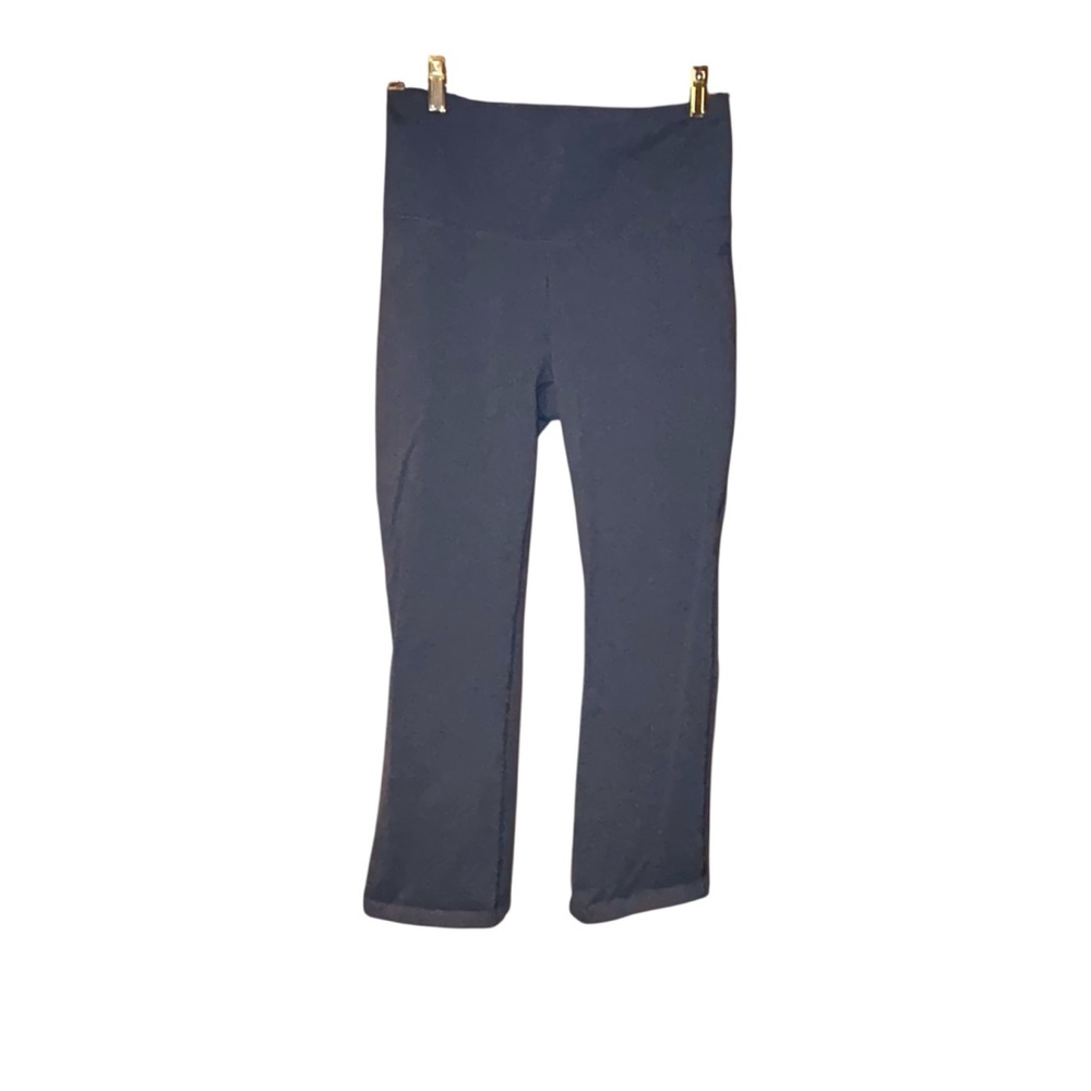 Calia Carrie Underwood Crop Track Pants Yoga Athleisure Travel Lounge Large Blue